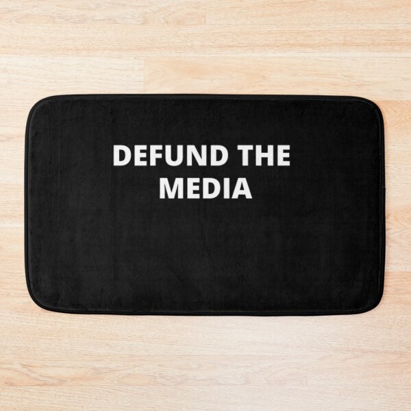 Item preview, Defund the media designed and sold by Just Smile.