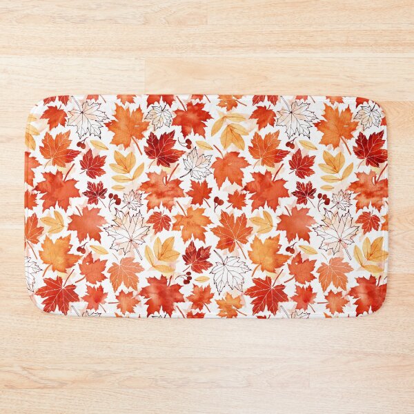 Item preview, Autumn leaves and berries designed and sold by adenaJ.