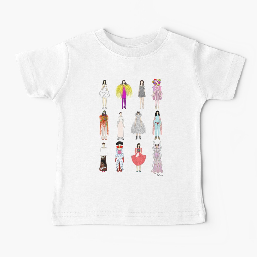 Outfits of Bjork Fashion Baby T-Shirt