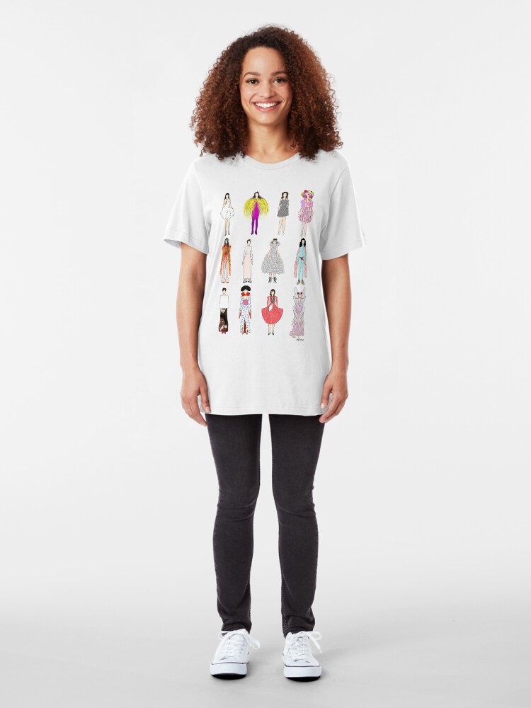 Alternate view of Outfits of Bjork Fashion Slim Fit T-Shirt