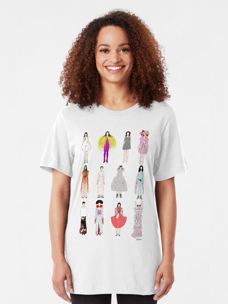 Alternate view of Outfits of Bjork Fashion Slim Fit T-Shirt