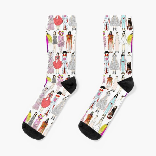 Women Men Tiger Printing Stripes Cotton Socks Streetwear Hiphop Skate  Harajuku White Black Happy Socks Fashion