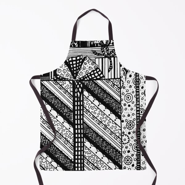 Item preview, Birthday Wishes Aussie Tangle Black & White by Heather Holland designed and sold by Heatherian.