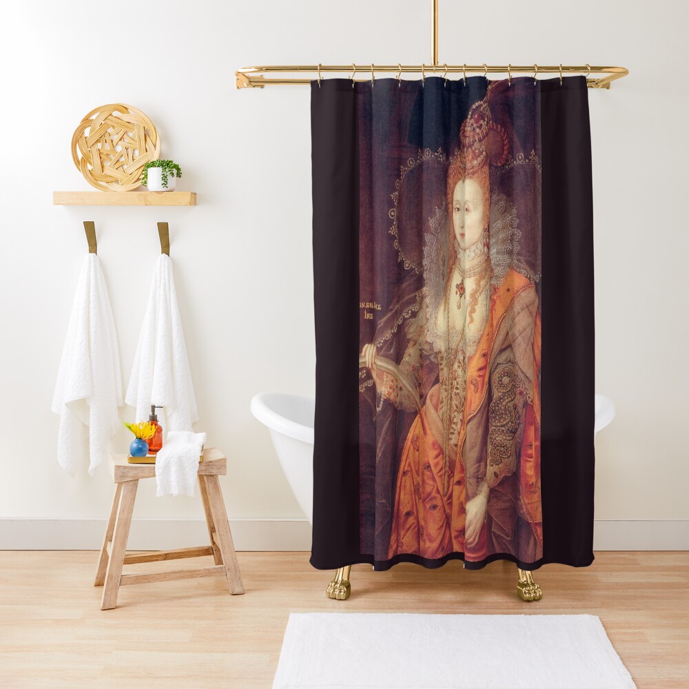 Queen Elizabeth I of England. By Darnley. Shower Curtain