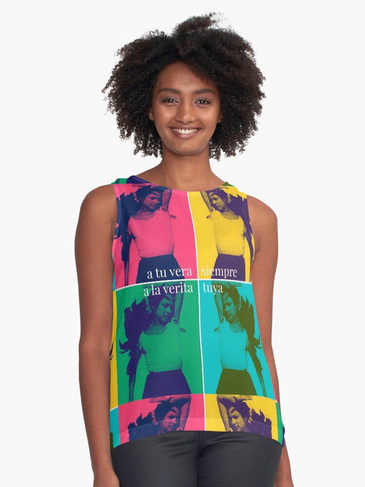 Vista previa del artículo con la obra «Blusa sin mangas», diseñado y vendido por danimota.