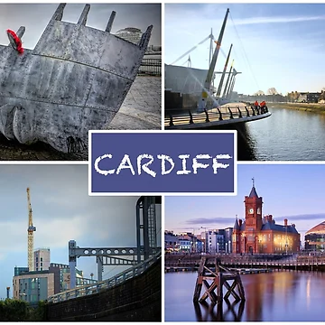 Artwork thumbnail, Cardiff Collage#2 by RJDowns