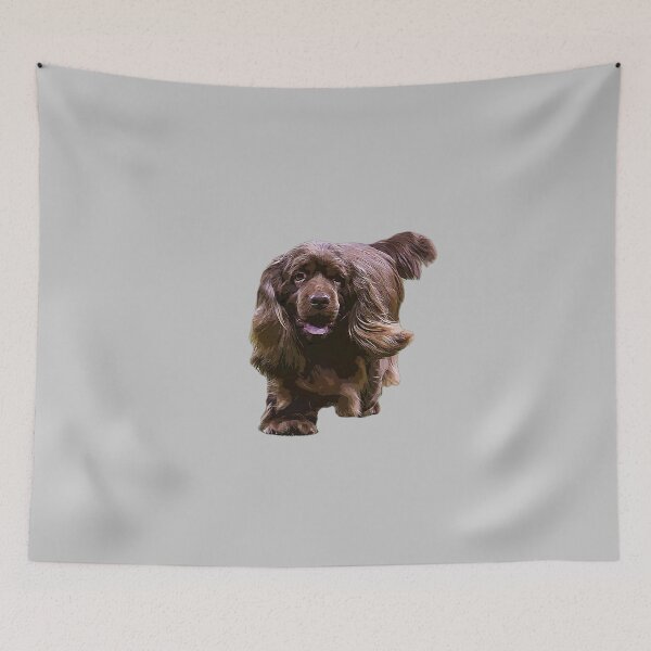 Item preview, Sussex Spaniel - Beautiful Dog designed and sold by ElegantCat.