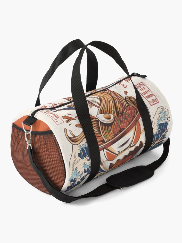 Alternate view of The Great Ramen off Kanagawa Duffle Bag
