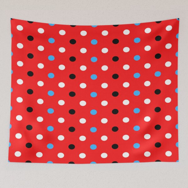 Item preview, Dotted pattern with Red background designed and sold by ExploreStore.