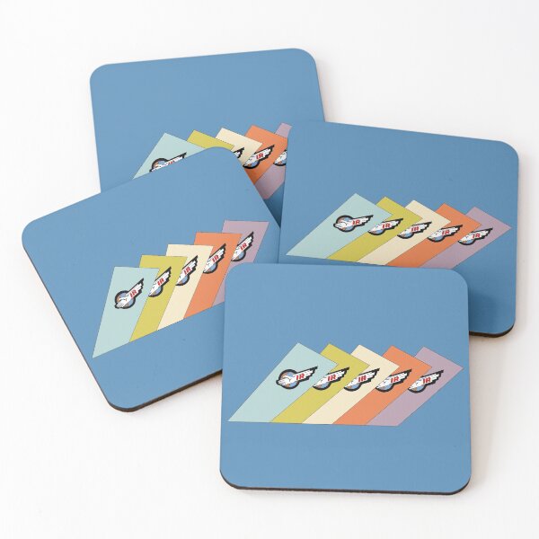 Item preview, Thunderbirds Tracy Brothers colour ways   designed and sold by thebcarts.