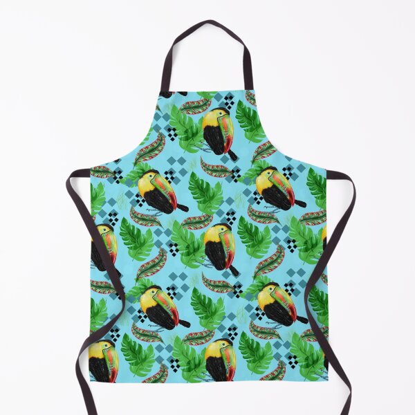 Item preview, Tropical Toucan in Teal designed and sold by Sharon Schwalbe.