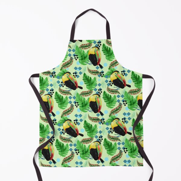 Item preview, Tropical Toucan in Lime designed and sold by Sharon Schwalbe.