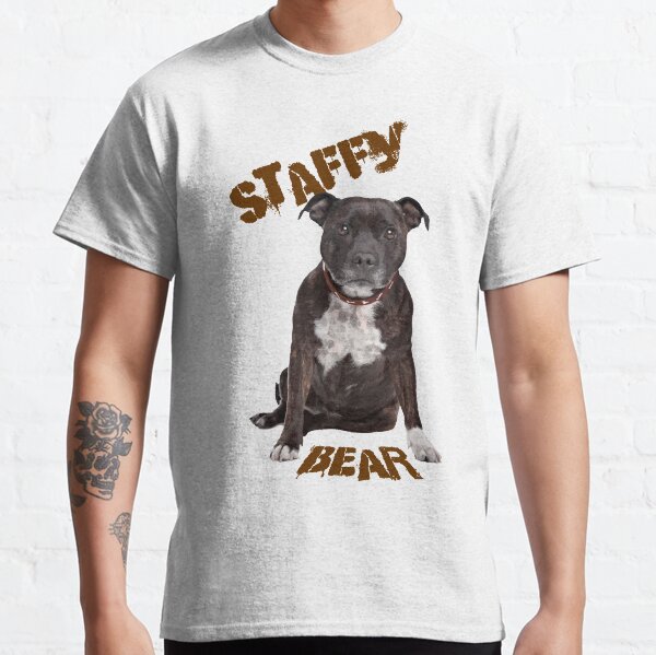 Item preview, Staffy Bear - Staffordshire Bull Terrier designed and sold by Ameiva-Apparel.