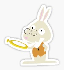 White Rabbit Sticker