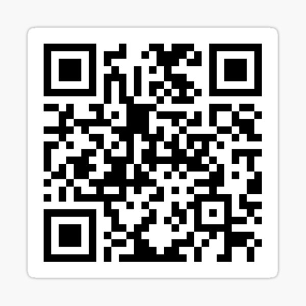 Retour à la chanson thème du futur QR code Sticker