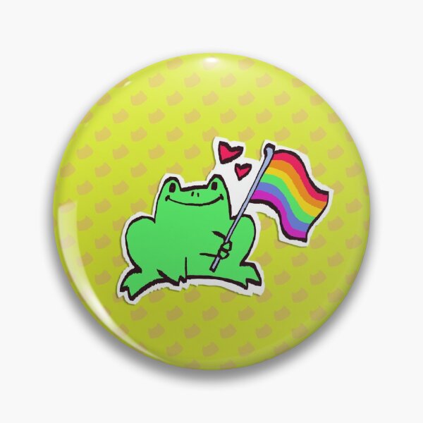 Item preview, Gay Pride Froggy (Funny Frogs) designed and sold by HeyMilkMann.