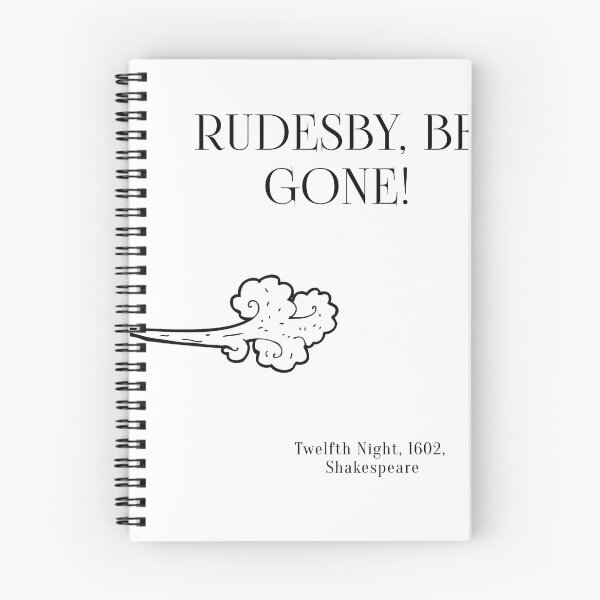 Item preview, Shakespeare's Twelfth Night – Rudesby, be gone! designed and sold by Shakespeare1616.