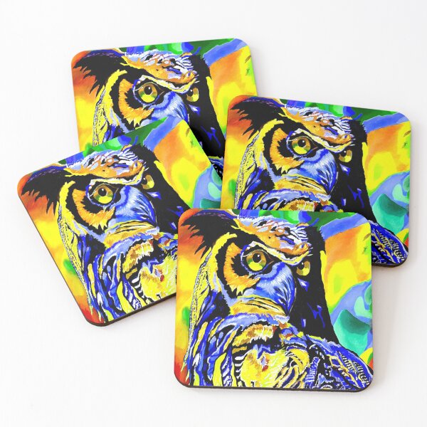 Item preview, Vibrant Owl designed and sold by Joyzel.