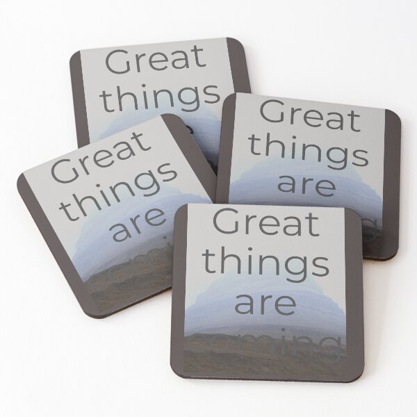 Item preview, Great things are coming designed and sold by Aviksha.