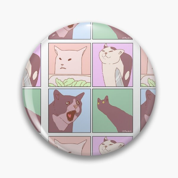 Item preview, pastel cat meme designed and sold by llamachan54085.
