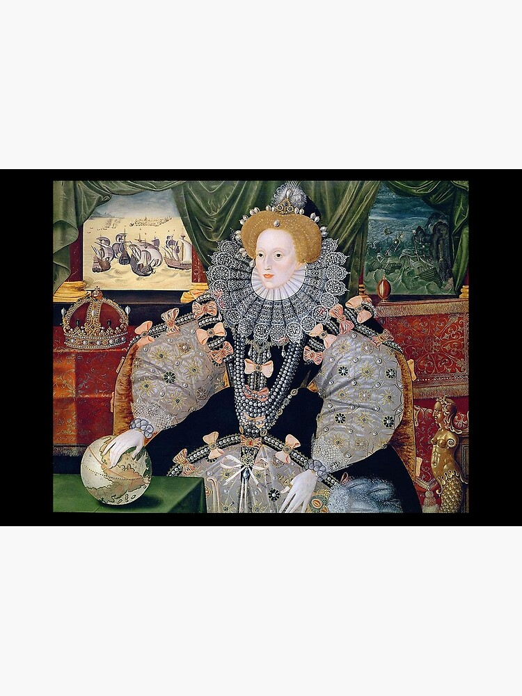 Queen Elizabeth I. Armada Portrait. by TOMSREDBUBBLE