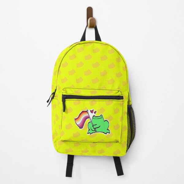 Item preview, Lesbian Pride Froggy (Funny Frogs) designed and sold by HeyMilkMann.