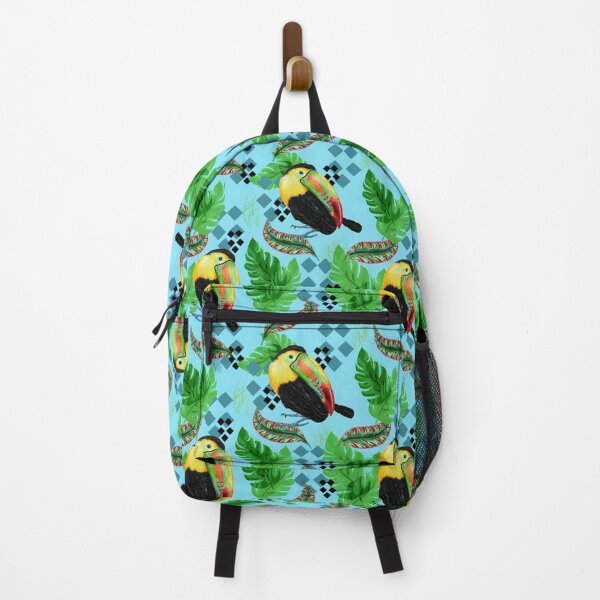 Item preview, Tropical Toucan in Teal designed and sold by Sharon Schwalbe.