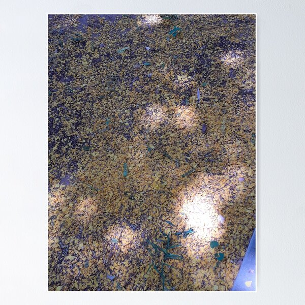 Item preview, Sunny balls on the yellow petals on the ground  designed and sold by lealey19.