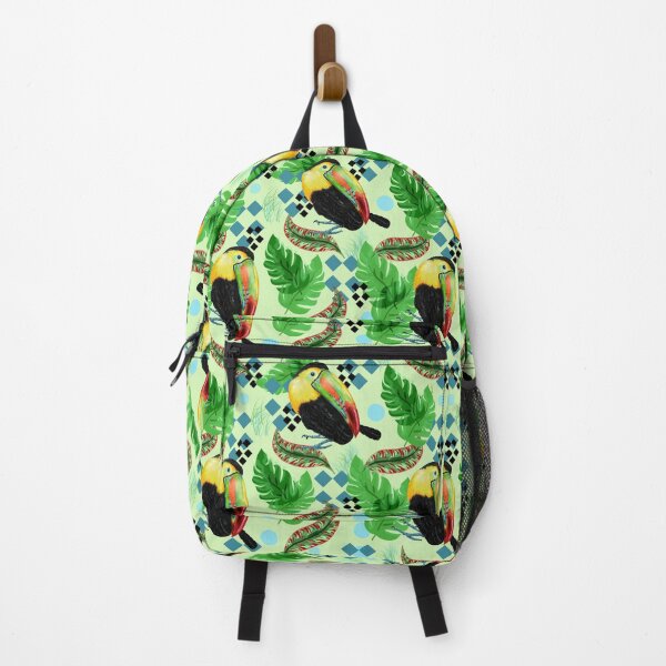 Item preview, Tropical Toucan in Lime designed and sold by Sharon Schwalbe.