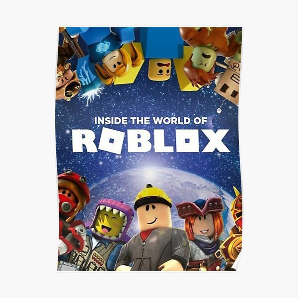 Roblox Games Posters Redbubble - funny game roblox