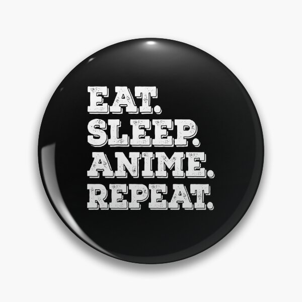 Item preview, Eat Sleep Anime Repeat - Funny Anime Lover Gift    designed and sold by meedTee.
