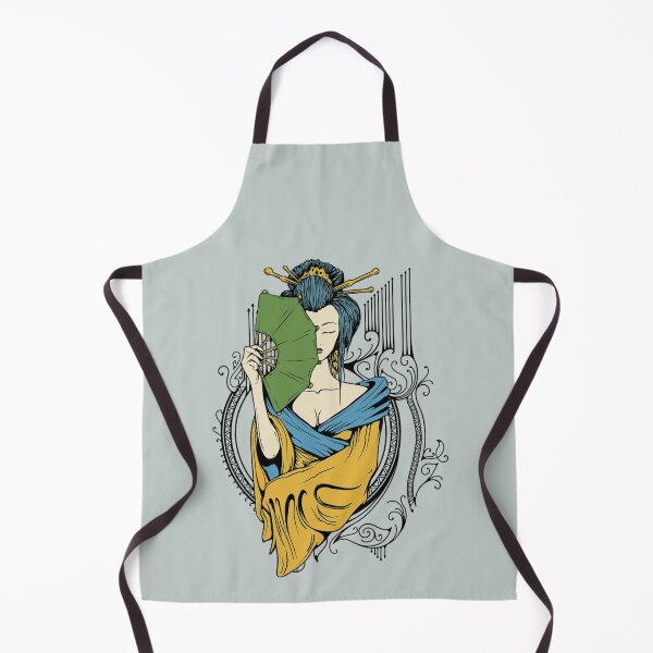 Item preview, Japanese lady with a hand fan - Funny japanese graphic lover Gift designed and sold by Teenation9.