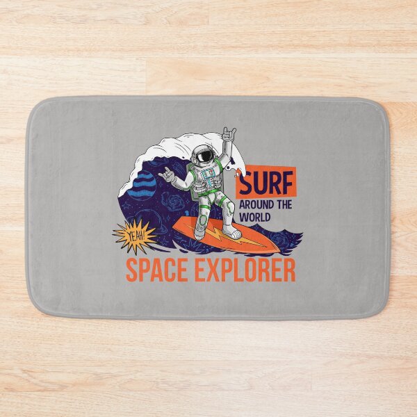 Item preview, Surf Around The World Space Explorer designed and sold by Dewirumbaina.