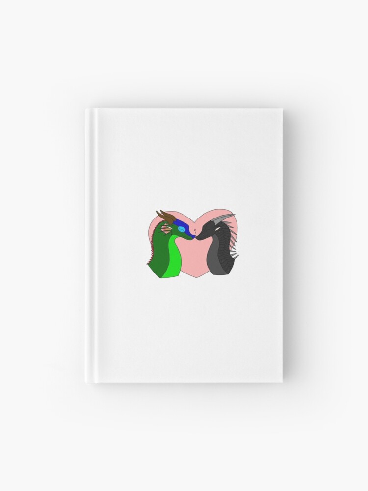 Wings Of Fire Glory And Deathbringer Sticker Hardcover Journal For Sale By Snowysky Redbubble