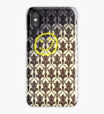 Smiley with Bullet Holes iPhone Case
