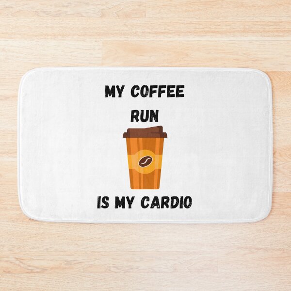 Item preview, My coffee run is my cardio designed and sold by Lawro007.