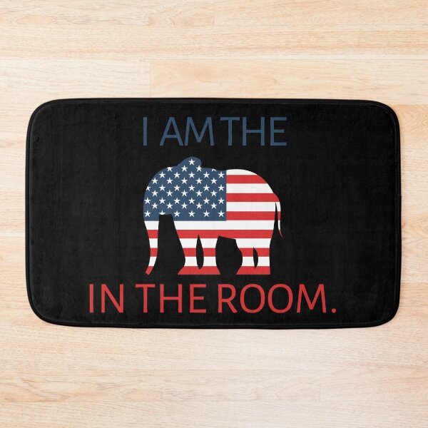 Item preview, Im the elephant in the room quote American flag elephant designed and sold by OneTimeEngineer.
