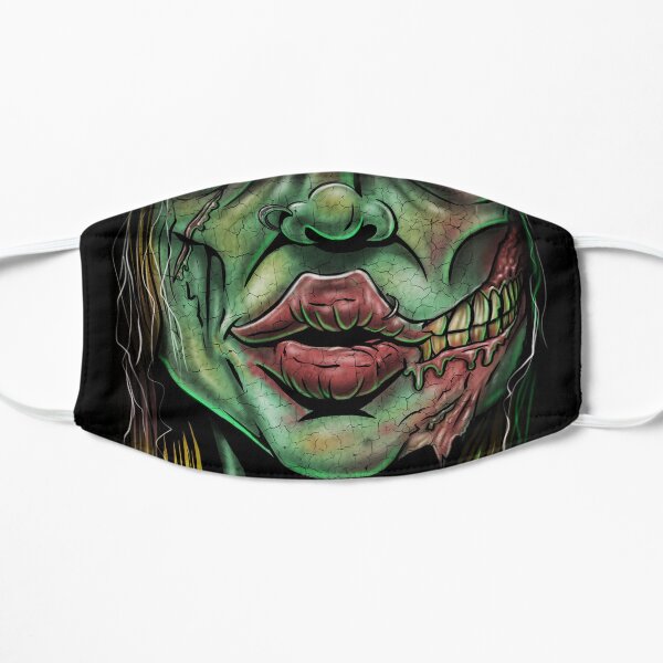Zombie girl mask Flat Mask
