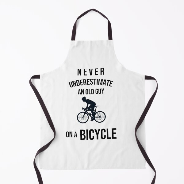 Item preview, Never underestimate an old guy on a bicycle designed and sold by Rita Style.