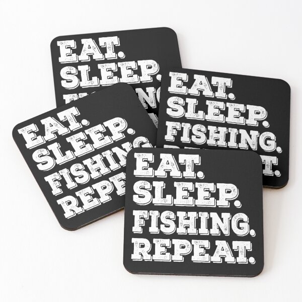 Item preview, Eat Sleep Fishing Repeat - Funny Fishing Lover Gift  designed and sold by meedTee.