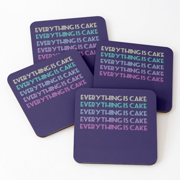 Item preview, EVERYTHING IS CAKE designed and sold by mevalona.