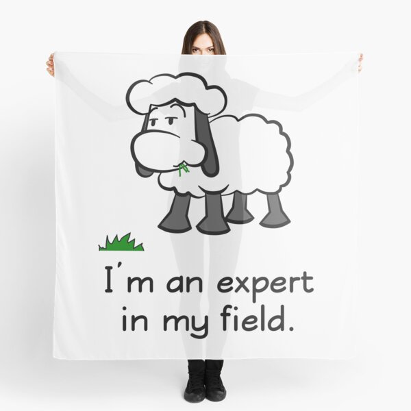 I'm an expert in my field. Scarf
