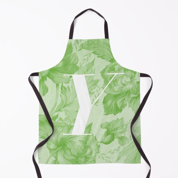 Item preview, Y Letter, Vintage Alphabet - Botanical Monogram - Light Green designed and sold by mydoodlesateme.