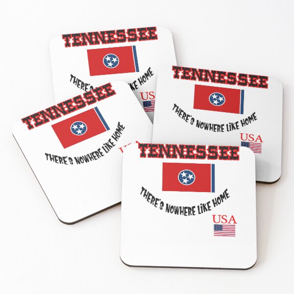 Item preview, Tennessee There's Nowhere Like Home Usa Flag Favorite State Workout Gift Ideas T Shirts designed and sold by mygiftideas.