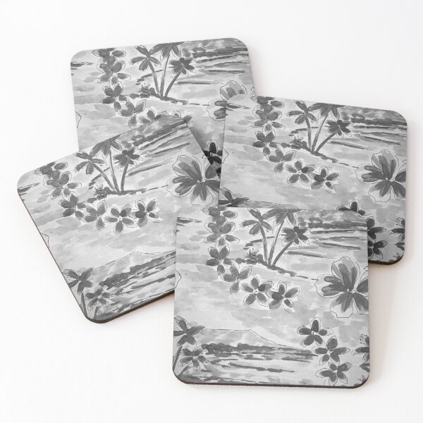 Item preview, Hawaiian Feeling Black & White designed and sold by boriskrance.