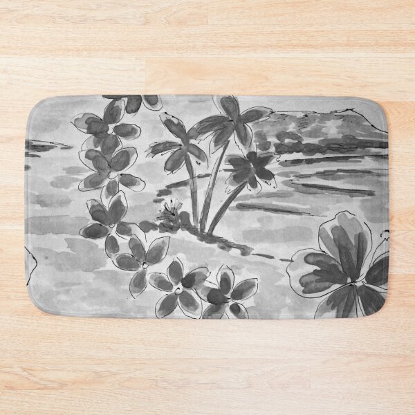 Item preview, Hawaiian Feeling Black & White designed and sold by boriskrance.
