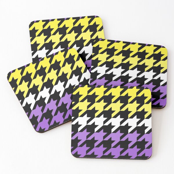Item preview, Houndstooth Pattern - Nonbinary designed and sold by Aggyro93.