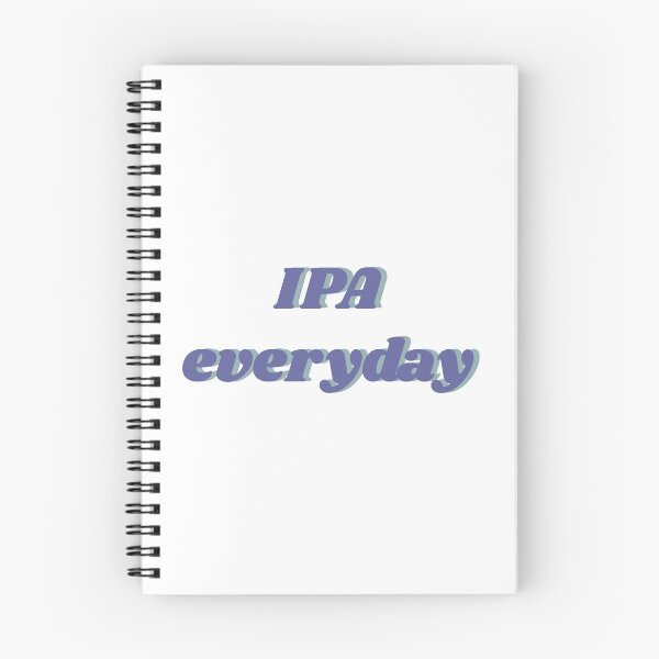 Item preview, IPA everyday! Blue designed and sold by isobelcough.