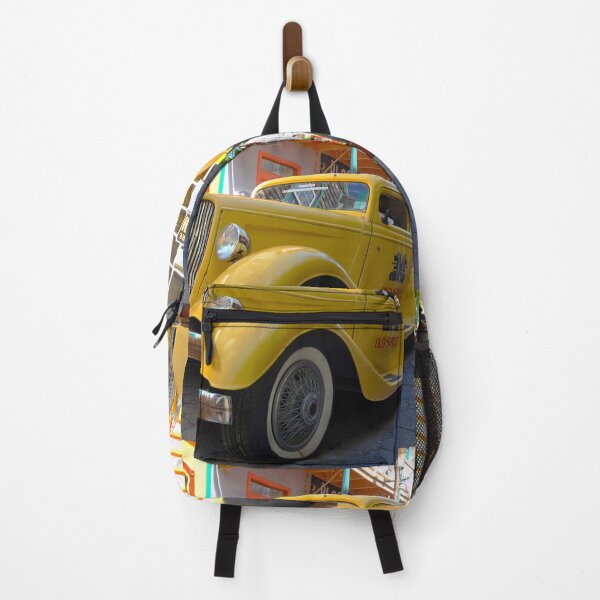 Item preview, yellow old car designed and sold by erozzz.