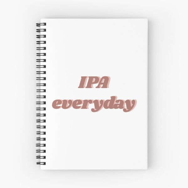 Item preview, IPA everyday! Red designed and sold by isobelcough.
